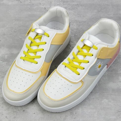 أربطة أحذية مرنة بدون رباط من Crystal Dew للأحذية الرياضية، أربطة أحذية مرنة بدون أربطة للأطفال والكبار، سلاسل أحذية مغناطيسية in Kuwait