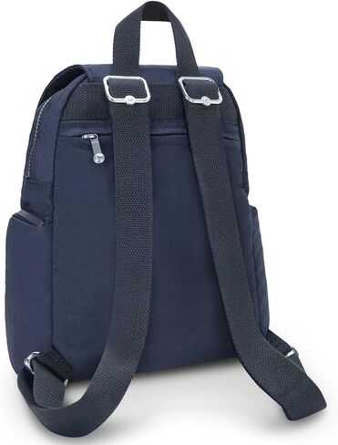 Kipling Women's City Zip Mini Backpack, Black Noir, 10.75''L x 11.5''H x 5.5''D in Kuwait
