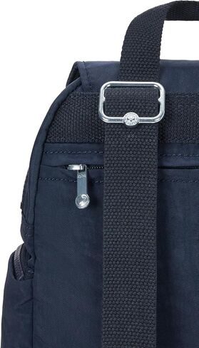 Kipling Women's City Zip Mini Backpack, Black Noir, 10.75''L x 11.5''H x 5.5''D in Kuwait