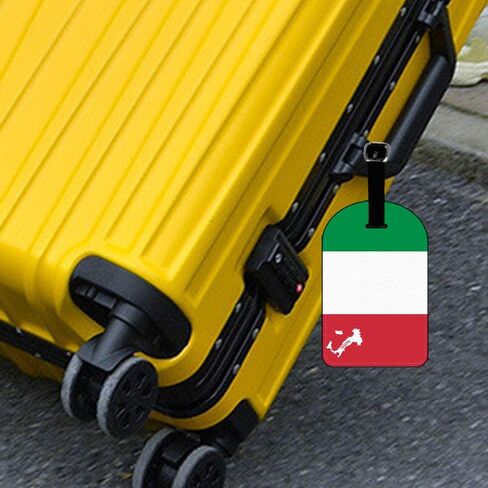 علامات تعريف حقيبة الأمتعة من Nickokee Canada Home Country-علم حقيبة سفر مصنوعة من جلد القيقب الأحمر وعلامات تعريف الأمتعة in Kuwait