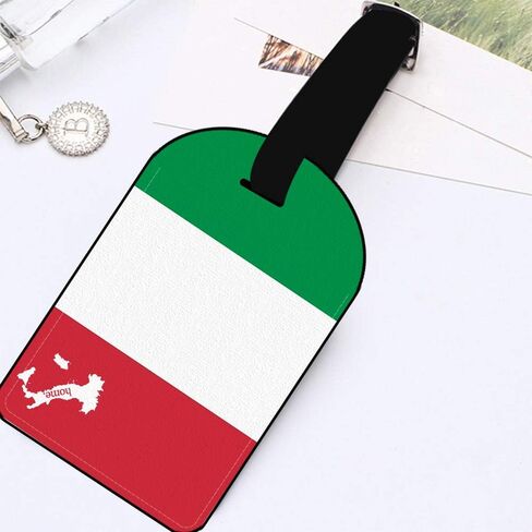 علامات تعريف حقيبة الأمتعة من Nickokee Canada Home Country-علم حقيبة سفر مصنوعة من جلد القيقب الأحمر وعلامات تعريف الأمتعة in Kuwait