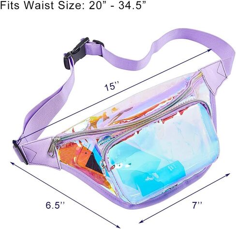 حقيبة فاني للنساء، حقيبة خصر مجسم مع حزام قابل للتعديل من أجل السفر. حفلات الزفاف، المهرجانات، الحفلات الموسيقية، الحفلات in Kuwait