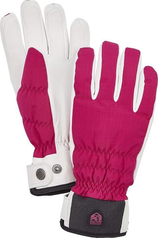Hestra Women's Luomi CZone Glove I Waterproof, Insulated 5-Finger Glove for Snow & Cold Weather in Saudi Arabia