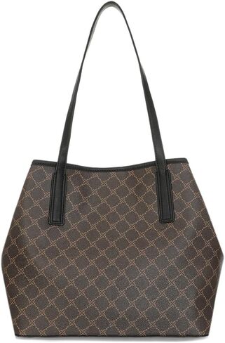 Nine West Delaine 2 in 1 Tote, Brown Black in Saudi Arabia