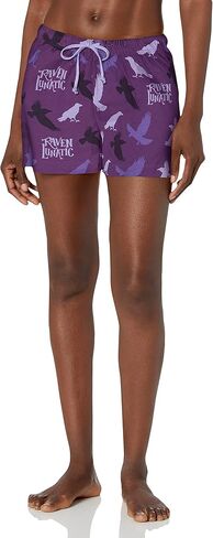 Little Blue House By Hatley Women's Land Animals Pajama Boxer , Raven Lunatic, Medium in Saudi Arabia