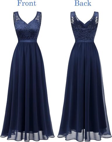 فساتين طويلة لوصيفات العروس من Gardenwed لحفلات الزفاف والشيفون والدانتيل وحفلات التخرج وحفلات السهرة الرسمية in Kuwait