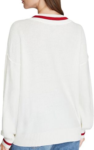 Club Monaco Women's Oversized V Neck Sweater in Kuwait