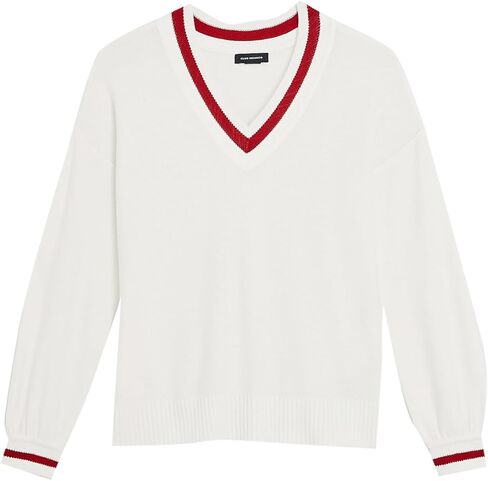 Club Monaco Women's Oversized V Neck Sweater in Kuwait