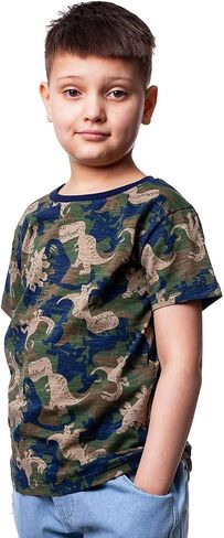 Enfants Chéris Boy Camouflage T-Shirt Camo Short Sleeve Tee Shirts for Boys 2-7 Years in Saudi Arabia