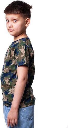 Enfants Chéris Boy Camouflage T-Shirt Camo Short Sleeve Tee Shirts for Boys 2-7 Years in Saudi Arabia