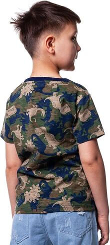 Enfants Chéris Boy Camouflage T-Shirt Camo Short Sleeve Tee Shirts for Boys 2-7 Years in Saudi Arabia