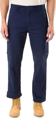 Smith's Workwear mens Big Men's Stretch Fleece-lined Canvas Cargo Pant Pants (pack of 1) in Saudi Arabia