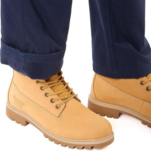 Smith's Workwear mens Big Men's Stretch Fleece-lined Canvas Cargo Pant Pants (pack of 1) in Saudi Arabia