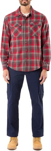 Smith's Workwear mens Big Men's Stretch Fleece-lined Canvas Cargo Pant Pants (pack of 1) in Saudi Arabia