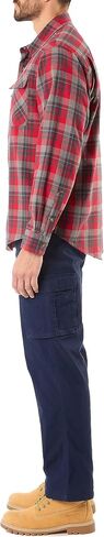 Smith's Workwear mens Big Men's Stretch Fleece-lined Canvas Cargo Pant Pants (pack of 1) in Saudi Arabia