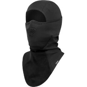 هاساجي قناع تزلج احترافي بالاكلافا بغطاء راس جيد التهوية للرجال والنساء، اسود، مقاس واحد, أسود, One Size in Kuwait