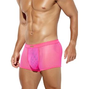Arjen Kroos Men Sexy Mesh Boxer Briefs Low Rise Stretch Breathable Underwear Boxer in Kuwait