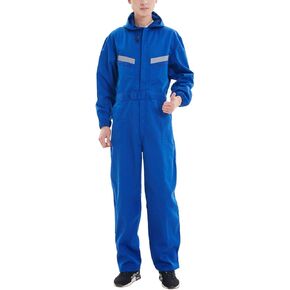 Men's & Women's Dustproof Workwear Long Sleeve Coverall Suit With Hood in Saudi Arabia