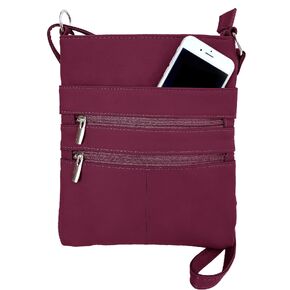 Roma Leathers Cross Body Purse - Premium Quality Leather - Designed in USA