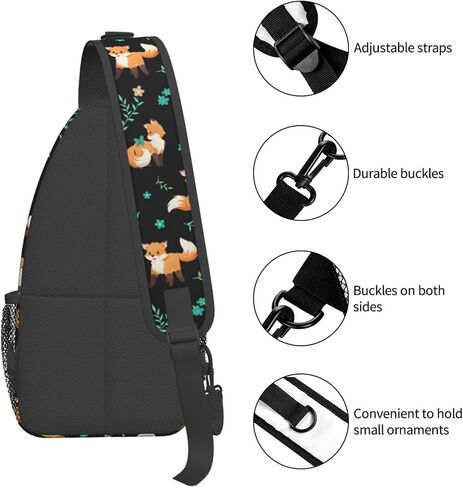 Sling Bag Crossbody Backpack Hiking Travel Daypack Chest Bag Lightweight Shoulder Bag For Women Men in Saudi Arabia