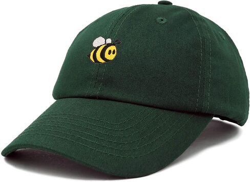 DALIX Bumble Bee Baseball Cap Dad Hat Embroidered Womens Girls in Kuwait