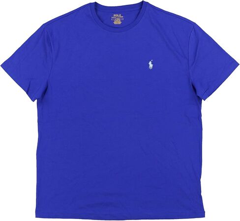 Polo Ralph Lauren Mens Classic Fit Crew Neck T-Shirt (M, Royal Blue) in Saudi Arabia