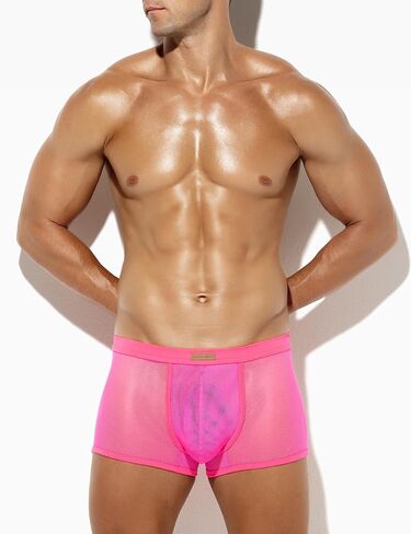 Arjen Kroos Men Sexy Mesh Boxer Briefs Low Rise Stretch Breathable Underwear Boxer in Kuwait