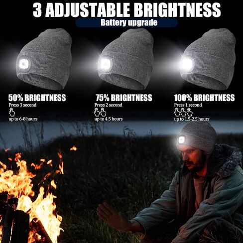 9 قطع من قبعة صغيرة للجنسين مع قفازات خفيفة للشتاء مع ضوء حر اليدين قابلة لاعادة الشحن USB قبعة دافئة محبوكة 4 مصابيح LED للاب الرجال الزوج مصباح يدوي قبعة الصيد التخييم الجري in Kuwait