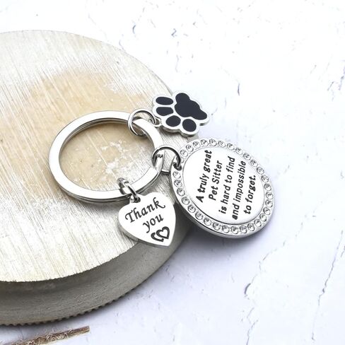 الحيوانات الأليفة جليسة المفاتيح الكلب ووكر هدية الحيوانات الأليفة جليسة شكرا لك هدية الحيوانات الأليفة عاشق مجوهرات الكلب عاشق هدية الحيوانات الأليفة جليسة ترك هدية in Kuwait