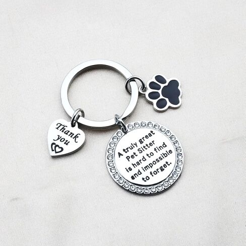 الحيوانات الأليفة جليسة المفاتيح الكلب ووكر هدية الحيوانات الأليفة جليسة شكرا لك هدية الحيوانات الأليفة عاشق مجوهرات الكلب عاشق هدية الحيوانات الأليفة جليسة ترك هدية in Kuwait