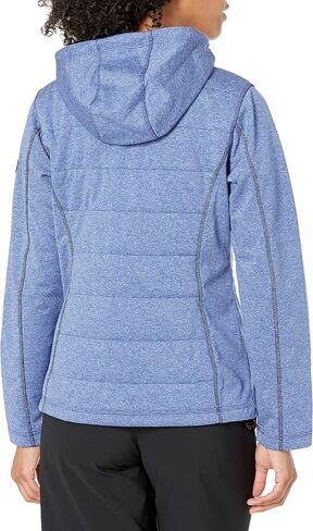Cutter & Buck Women's Weathertec Jersey Bonded Fleece Altitude Quilted Hood Jacket in Saudi Arabia