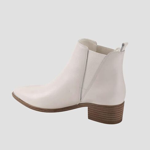 Juliet Holy Womens Chelsea Boots Fashion Winter Pointed Toe Chunky Stacked Low Heel Slip On Ankle Booties in Saudi Arabia