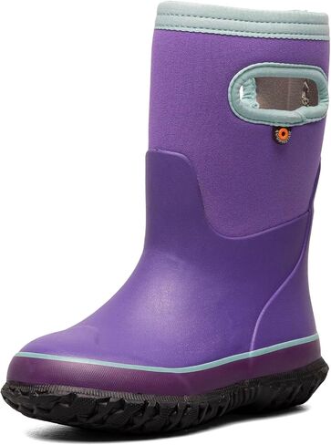 BOGS Grasp Kids Waterproof Rain Boots, Insulated Winter Snow Boots | Winter Boots, for Rain, Snow & Mud with Easy Pull-On Handles for Toddlers, Boys & Girls, All-Weather Protection in Saudi Arabia