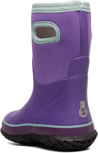 BOGS Grasp Kids Waterproof Rain Boots, Insulated Winter Snow Boots | Winter Boots, for Rain, Snow & Mud with Easy Pull-On Handles for Toddlers, Boys & Girls, All-Weather Protection in Saudi Arabia