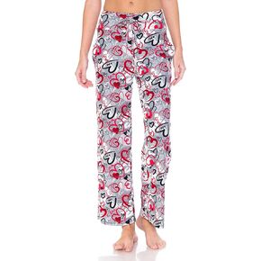 بنطلون بيجامة نسائي عصري من Leggings Depot مع جيوب وجزء سفلي للنوم - مطبوعات شعبية in Kuwait