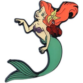 Littl Mermaid Princess and Frog Tiana Snw Whit Elsa Pins, Environmental Zinc Alloy Metal Breastpin in Kuwait