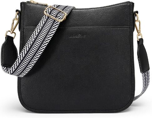 Cnoles Crossbody Bag Women Shoulder Handbags Fashion Vegan Leather Hobo Handbag Purses For Women with Guitar Strap in Saudi Arabia