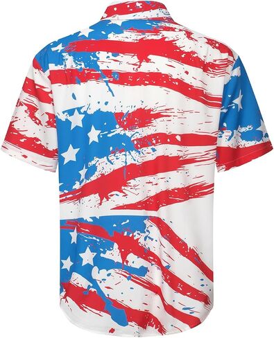 ZIIQLPP Men's Bowling Shirt Short Sleeve Hawaiian Shirt Button Down Coconut Printed Summer Beach Casual Shirts in Saudi Arabia