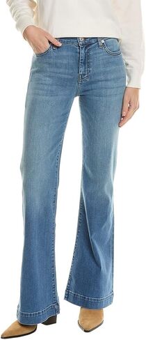 7 For All Mankind Women's Dojo Tailorless in Sapphire Blue in Saudi Arabia