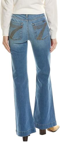 7 For All Mankind Women's Dojo Tailorless in Sapphire Blue in Saudi Arabia