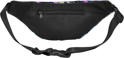 Mushroom Large Crossbody Fanny Pack Belt Bag With 3 Zipper Pockets, Gifts For Sports Festival Workout Traveling Running Casual Hands Free Waist Pack Wallets Phone Bag in Saudi Arabia