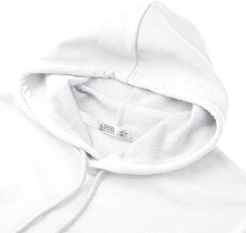 Ohoo Mens French Terry Hoodie Pullover Short Sleeve Lightweight Super Soft Hooded Sweatshirt in Saudi Arabia