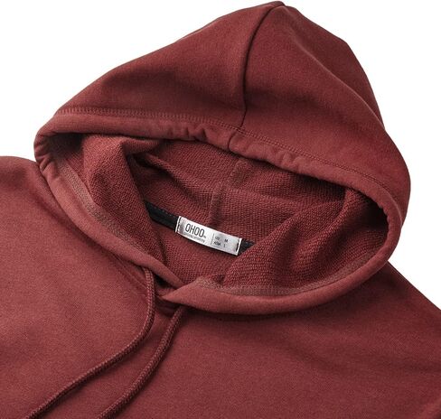 Ohoo Mens French Terry Hoodie Pullover Short Sleeve Lightweight Super Soft Hooded Sweatshirt in Saudi Arabia