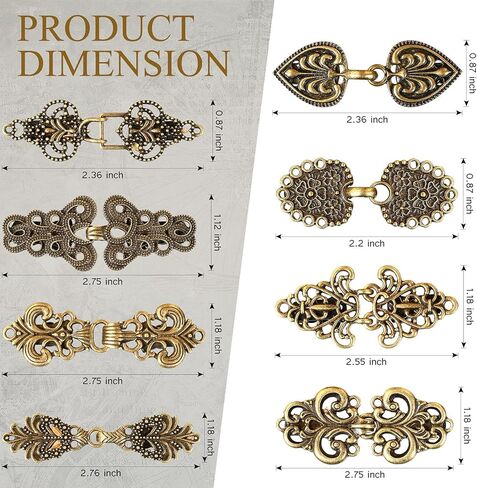 8 قطع خمر سترة كليب سترة كليب شال كليب الرجعية عباءة سترة كليب العتيقة دوامة طوق كليب المشابك سبيكة سلتيك بروش كليب للنساء in Kuwait