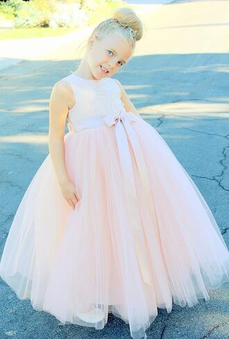 ekidsbridal القلب انقطاع الترتر زهرة فتاة اللباس الرسمي فساتين المناسبات الخاصة 172seq in Kuwait