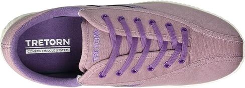 TRETORN Women's Nyliteplus Canvas Sneakers Lace-Up Casual Tennis Shoes Classic Vintage Style in Saudi Arabia