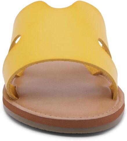 Shoe Land Womens SL-Ember Flat Sandals Slip on Slides Open Toe One Band Comfort Walking Sandal in Saudi Arabia