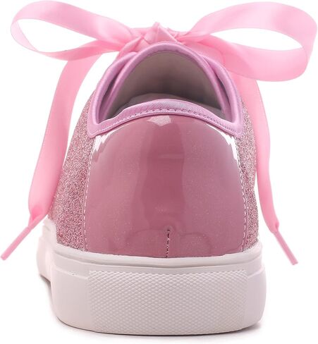 Elivandon 16051 Wedding Shoes Bling Bridal Sneakers Flats Bride Tennis Shoes Shiny Sequin Shoes Sparkly Sneakers in Saudi Arabia