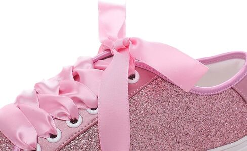 Elivandon 16051 Wedding Shoes Bling Bridal Sneakers Flats Bride Tennis Shoes Shiny Sequin Shoes Sparkly Sneakers in Saudi Arabia