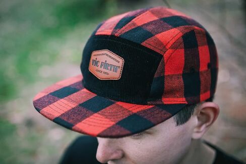 Vic Firth Standard Limited Edition 5 Panel Camp Hat, Red Flannel, One-Size in Saudi Arabia